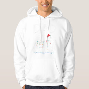 Dad Llama Christmas Funny Matching Fami Hoodie