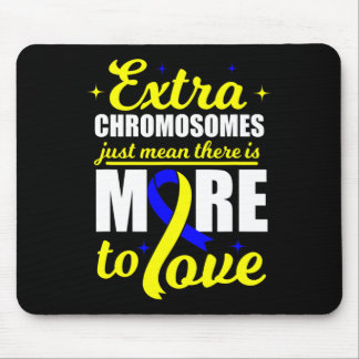 Dad Love World Down Syndrome Day Women Kids  Mouse Pad