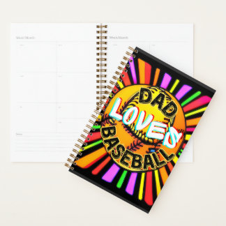 DAD LOVES BASEBALL PLANNER