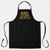 Dad Man Myth Legend Funny Quote Mens Bbq