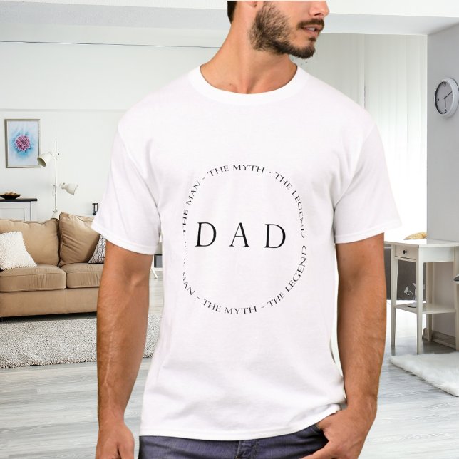DAD man myth legend T-Shirt (Creator Uploaded)