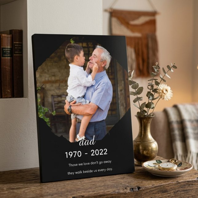 Dad Memorial Tabletop Plaque with Easel (Creator Uploaded)