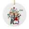 Dad, Mom, Baby Girl Christmas Ornament