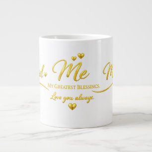 Dad Mom Me – My Greatest Blessings Mug