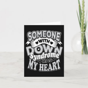 Dad Mom World Down Syndrome Day Women Kids Card