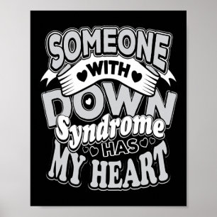 Dad Mom World Down Syndrome Day Women Kids Poster