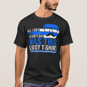 Dad Moustache Father's Day Christian Prayer Father T-Shirt