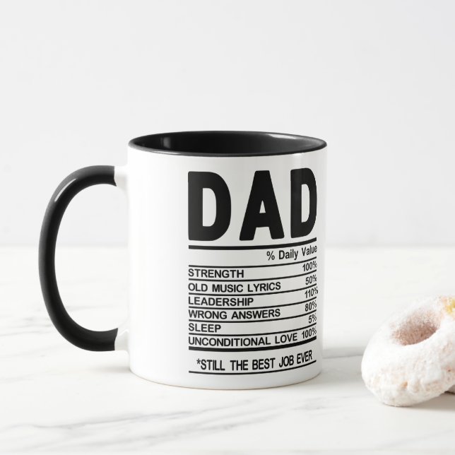 Dad Mug (With Donut)