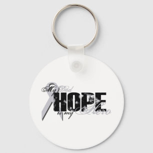 Dad My Hero - Lung Hope Keychain