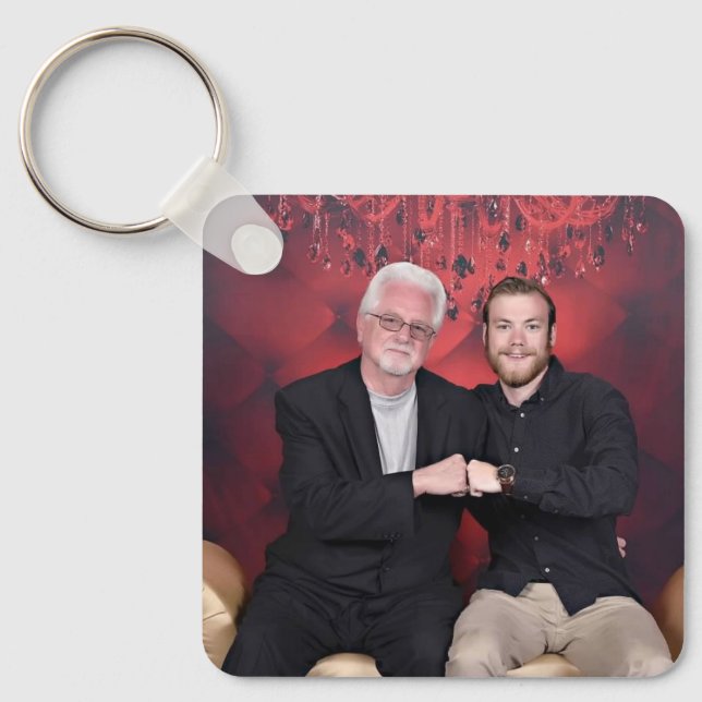 Dad n Nate Keychain (Front)