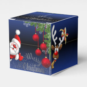 Dad Noel's degraded Royal Blue Gift Box