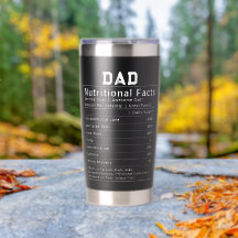 Dad Nutritional Facts fathers day gifts