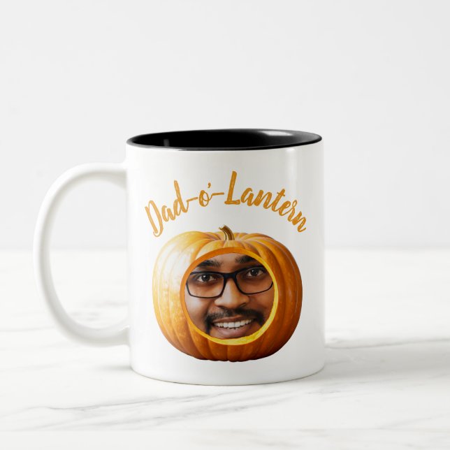 Dad-o’-Lantern personalized MUG (Left)