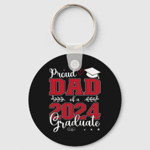 Dad Of A Cl Of 2024 Graduate For Graduation Keychain