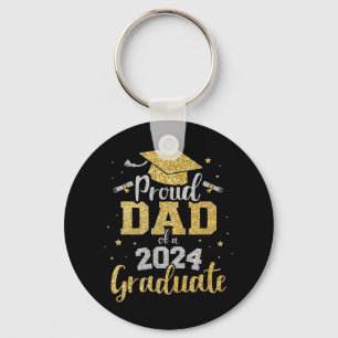Dad Of A Cl Of 2024 Graduate Senior Graduation Keychain
