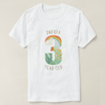 Dad of a Three Year Old Nature Lover T-Shirt<br><div class="desc">Go easy on him,  he's the dad of a three year old toddler.</div>