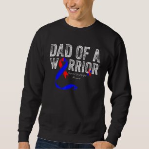dad of a Warrior CHD Congenital Heart Defect Sweatshirt