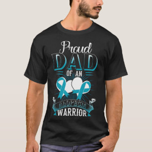 Dad Of An Alopecia Warrior Gift T-Shirt