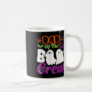 Dad Of Boo Halloween Crew Costume Boo Ghost Lover  Coffee Mug