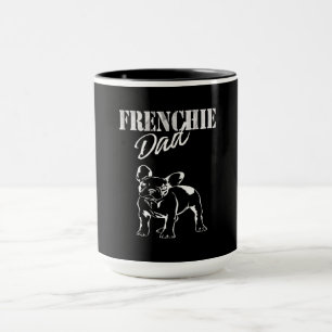 Dad Of Cute Frenchie Funny French Bulldog Lovers Mug
