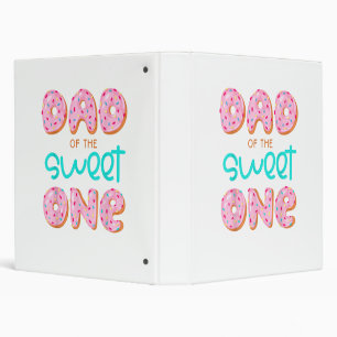 Dad of Sweet One First Birthday Matching Family Do Binder