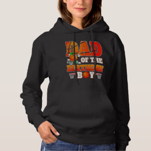 Dad Of The Birthday Boy Basketball Player Family B Hoodie
