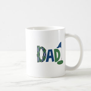 Dad Of The Birthday Boy Hole In One Golf Sport Mat Coffee Mug