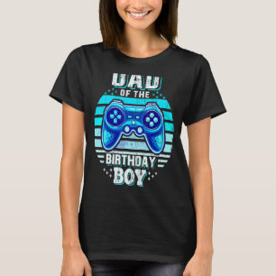 Dad Of The Birthday Boy Matching Video Gamer Birth T-Shirt