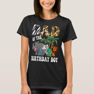 Dad of the Birthday Boy Zoo Bday Safari Celebratio T-Shirt
