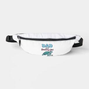 Dad of the Birthday Girl Sea Turtle Vintage Shirt Fanny Pack