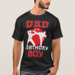 Dad Of The Birthday Karate Taekwondo Boy Martial A T-Shirt<br><div class="desc">Dad Of The Birthday Karate Taekwondo Boy Martial Arts</div>