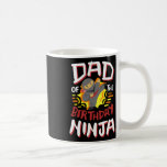 Dad Of The Birthday Ninja Karate Kids Bday Party F Coffee Mug<br><div class="desc">Dad Of The Birthday Ninja Karate Kids Bday Party Family</div>