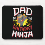 Dad Of The Birthday Ninja Karate Kids Bday Party F Mouse Pad<br><div class="desc">Dad Of The Birthday Ninja Karate Kids Bday Party Family</div>