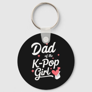 Dad Of The K P Girl K-p Fashion Men Keychain
