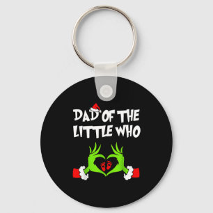 Dad Of The Little Who Funny Christmas Pregnancy An Keychain