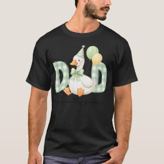 Dad Of The Silly Goose Birthday Matching T-Shirt