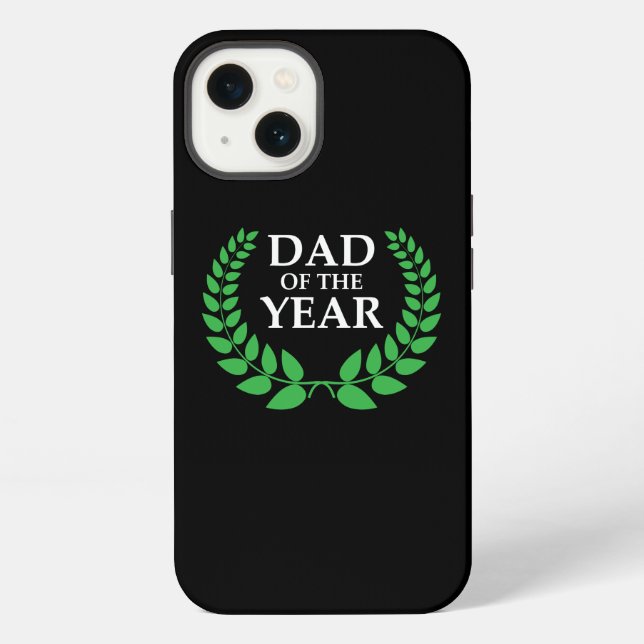 Dad of The Year Award iPhone Case (Back)