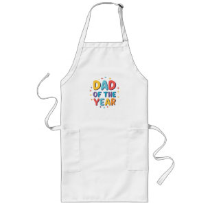 Dad of the Year – Funny Father’s Day Gift Long Apron