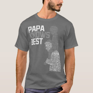 Dad Papa Grandparents Father's Day Daddy Grandpa P T-Shirt