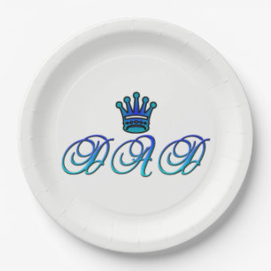 DAD Paper Plates 9"
