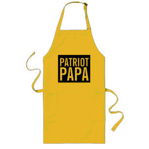 DAD PATRIOT PAPA KITCHEN APRONS FOR FATHER'S DAY