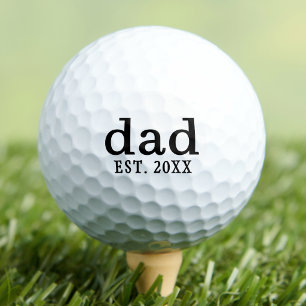 Dad Personalized Father Golf Balls