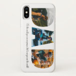 Dad Photo Collage iPhone Case for Father's day<br><div class="desc">This is an iPhone case with a photo collage that spells out the word DAD along with a custom message. This is the perfect gift for dad for father’s day,  his birthday or Christmas.</div>