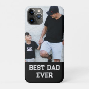 'Dad' Photo Customizable Father's Day Keepsake iPhone 11 Pro Case