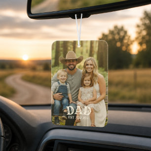 Dad Photo Established Air Freshener