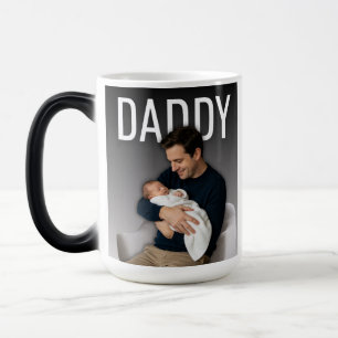 Dad Photo This Year Name Best Daddy Ever Magic Mug