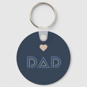 Dad, Pillar of Honour Keychain
