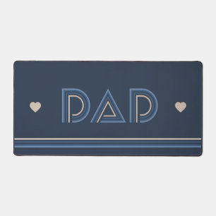 Dad, Pillar of Honour (Stripe) Desk Mat