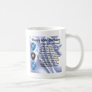 Dad Poem 60th Birthday Coffee Mug