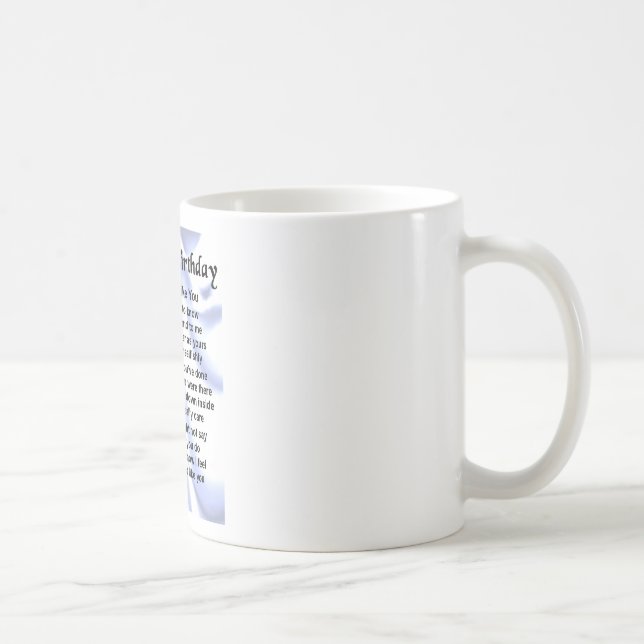 Dad Poem  80th Birthday Coffee Mug (Right)